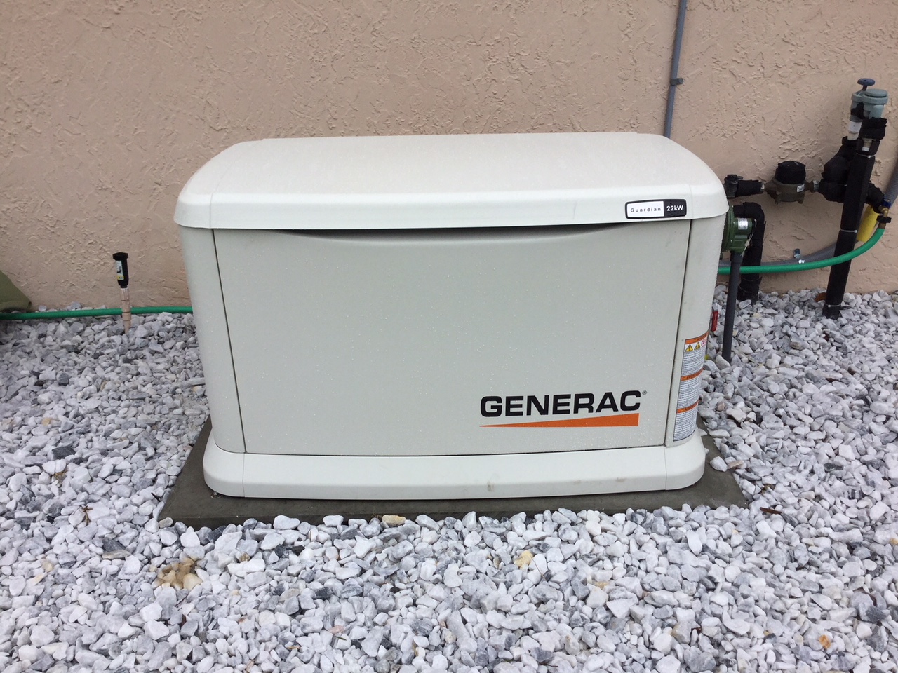 22kw generator with 200amp transfer switch